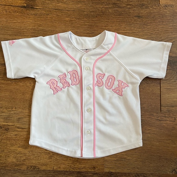 Boston Red Sox Majestic Jersey - 3t - Picture 1 of 3
